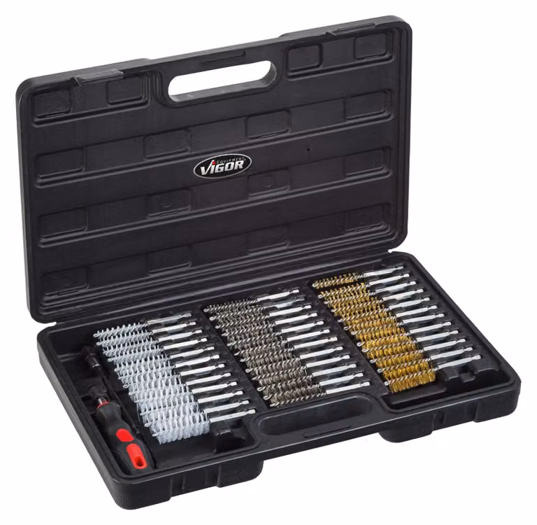 Set di spazzole VIGOR V4646 38 pezzi