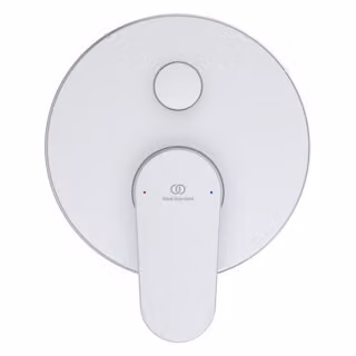 Miscelatore da bagno CERAFINE O UP kit 2 argento argento