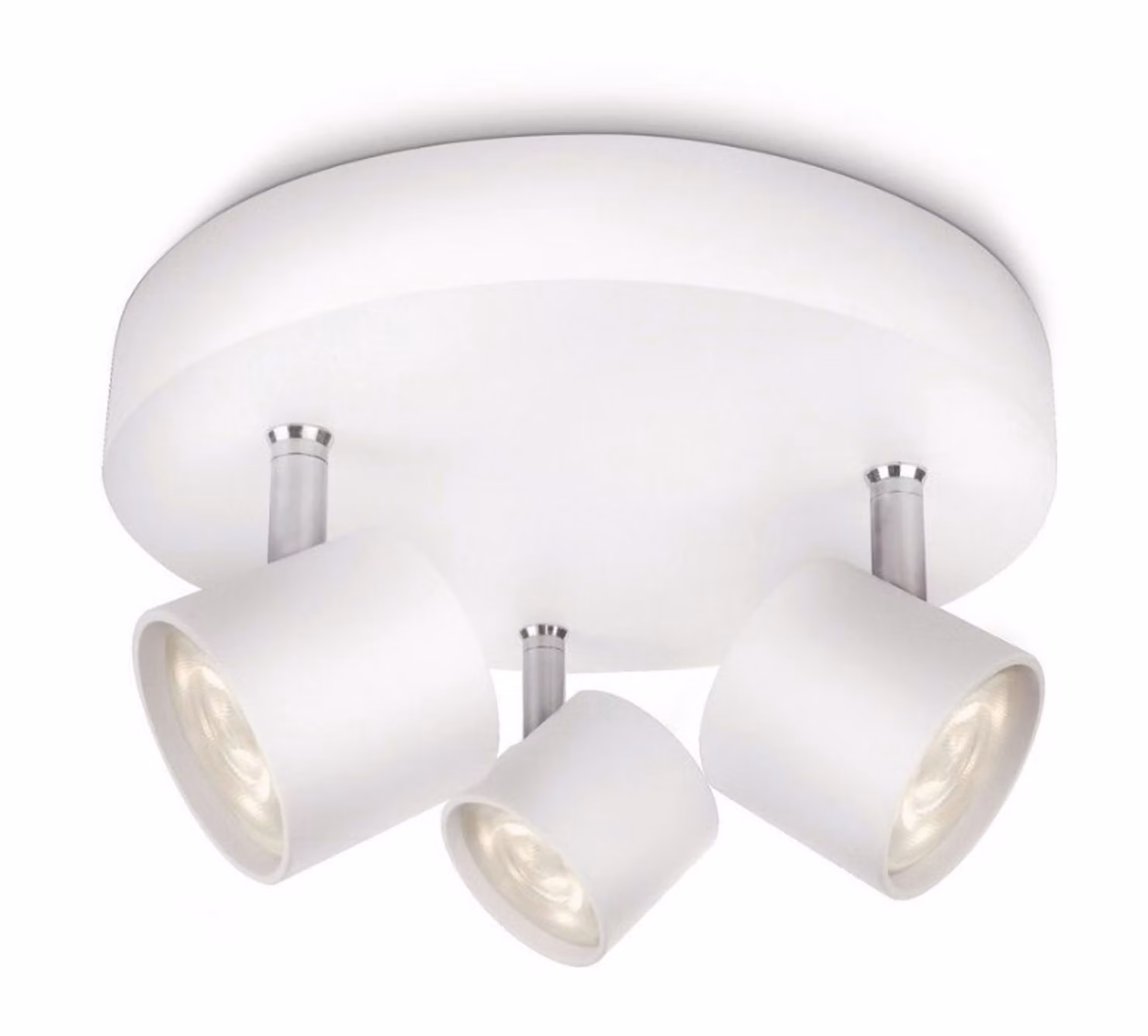 Philips myLiving LED Spotrondell Star a 3 luci, bianco