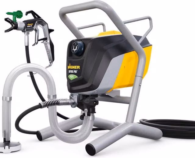 Pistola per verniciatura spray airless Wagner Control Pro 275 M da 520 W, colore giallo