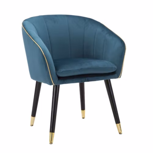 Poltrone Fisse POLTRONA PARIS OTTANIO/GOLD CM 62X58X78 Mauro Ferretti