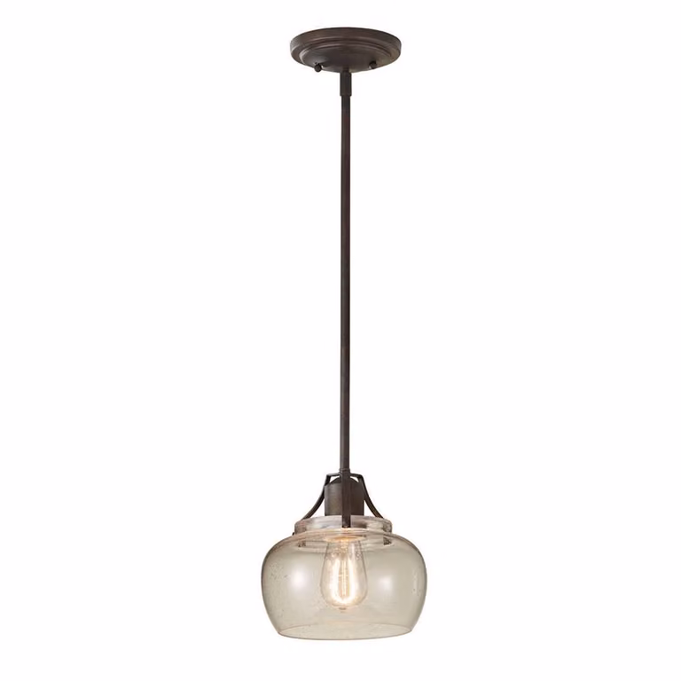 Lampada a sospensione Urban Renewal in ferro rustico, 1xE27x60W, metallo, dimensioni: 133,3x20,3x20,3 cm, IP20, Feiss