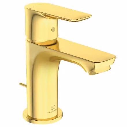 Ideal Standard Connect Air Piccolo, miscelatore per lavabo, sporgenza 90 mm A7014A2 Oro spazzolato