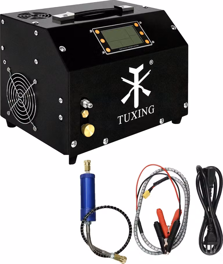 Compressore d'aria ad alta pressione TUXING, 4500 PSI, opzioni 12V/110V/220V, TXET063, 220V