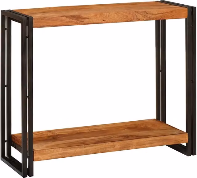 Tavolo consolle 90 x 33 x 75 cm Legno di Acacia Massello 4104737
