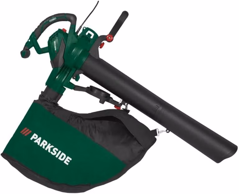 Aspirafoglie e soffiatore elettrico - 3 in 1 - 3000 W - funzione di triturazione - sacco di raccolta