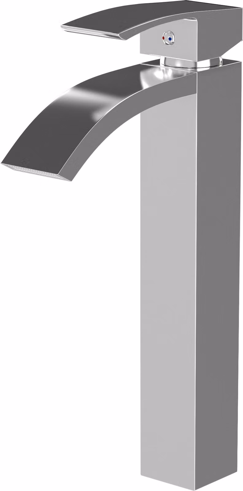 Granitan - Miscelatore lavabo - Rubinetto bagno altezza 31 cm - Rubinetto cromato - UNIVERSAL