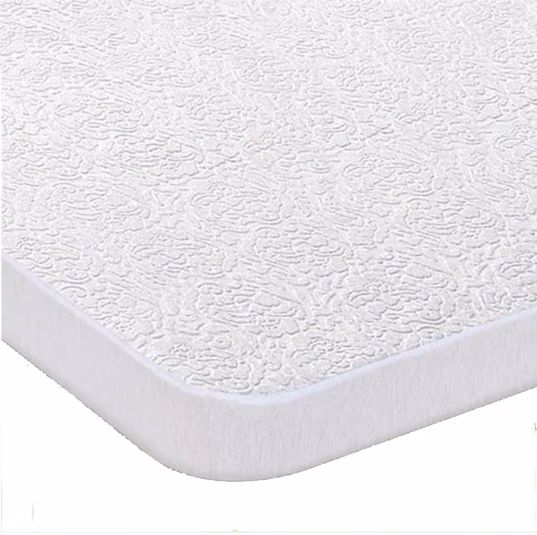 Lenzuolo elasticizzato 125x190 cm, in poliestere, con motivo floreale, angoli elasticizzati