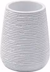 Portaspazzolino Gedy Gemini Bianco L: 8,8 cm, P: 10,9 cm
