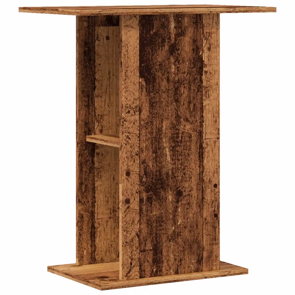 Supporto per Acquario Legno Antico 36x60,5x72,5cm in Truciolato