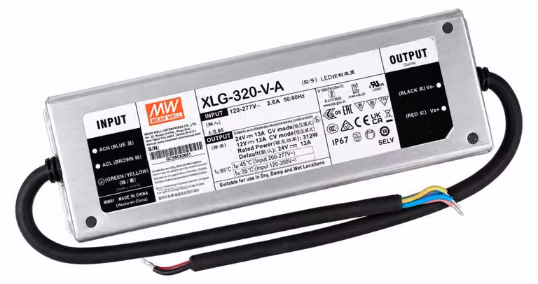Meanwell Synergy 21 Netzteil - Mean Well IP67 (XLG-320-V-A)