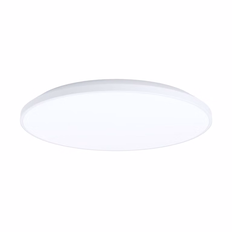 Plafoniera Contemporanea Crespillo Policarbonato Bianco Led Integrato 21W