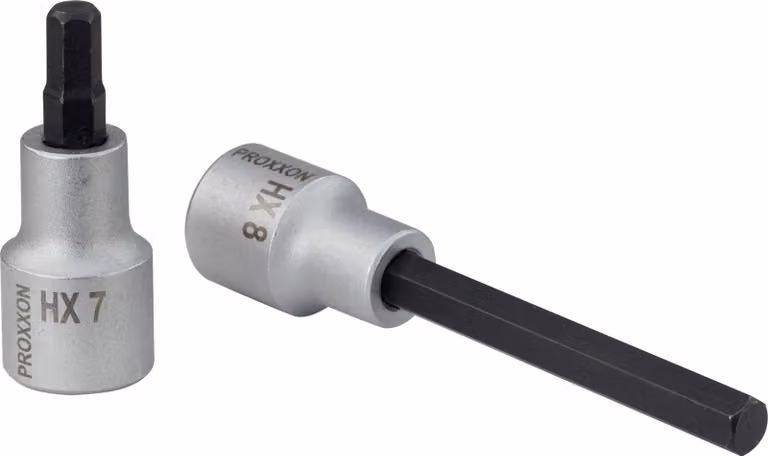 Proxxon 23484 Innensechskant Einsatz HX5 5mm Länge 100mm Antrieb 12,5mm (1/2")