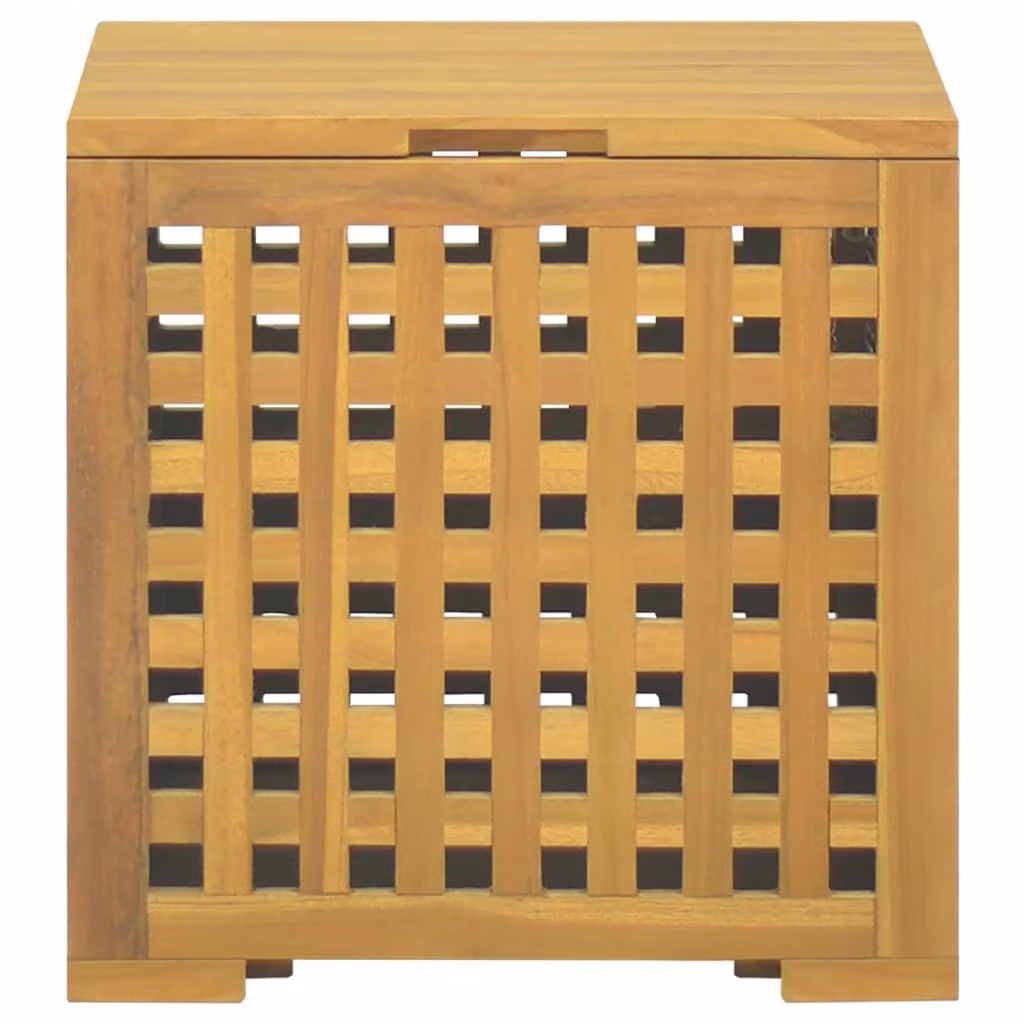 Scatola per Corde 40x40x40 cm in Legno Massello di Teak