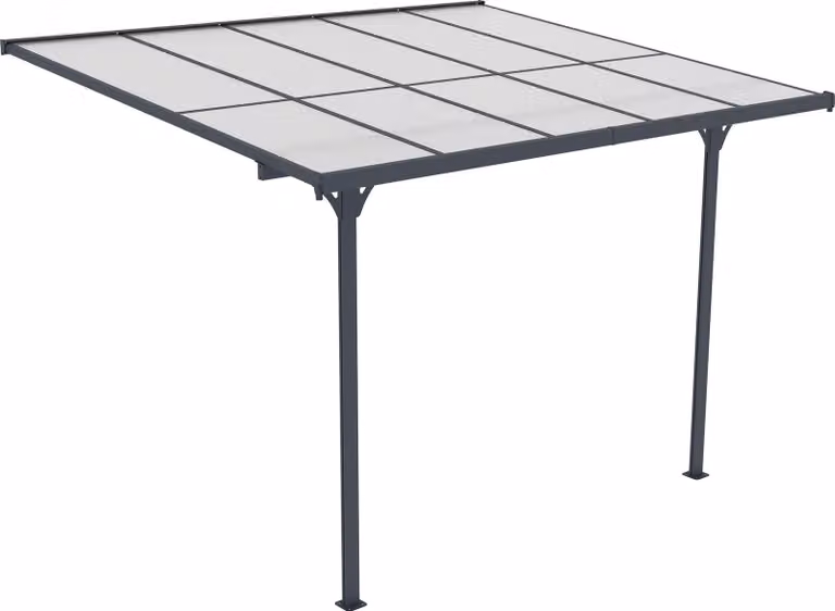 Copertura per patio Fornorth 313x254x220-260cm