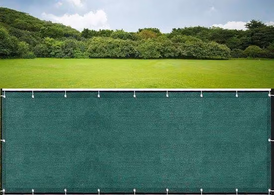 Recinzione da giardino - Divisorio per balcone in rete metallica - Per garantire la privacy - Resistente ai raggi UV e all'acqua - 65 x 650 cm - Verde scuro