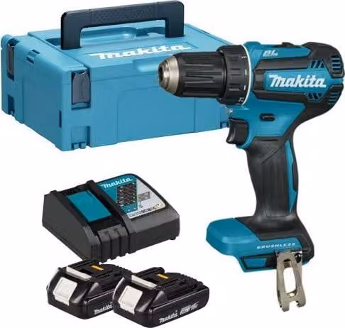 Avvitatore a batteria Makita DDF485RAJ Li-ion LXT 18V/2,0 Ah, Makpac