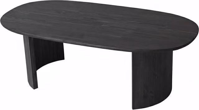 Tavolino in legno "Hudson" - 120 x 60 x 40 cm - Grigio antracite