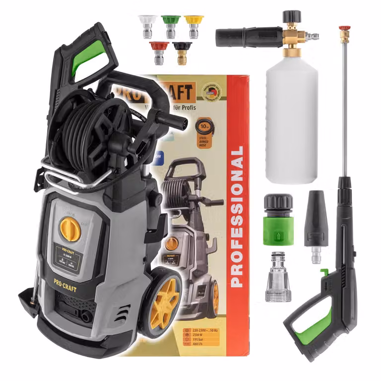 Idropulitrice ad alta pressione Procraft CW2.5/195, 195 bar