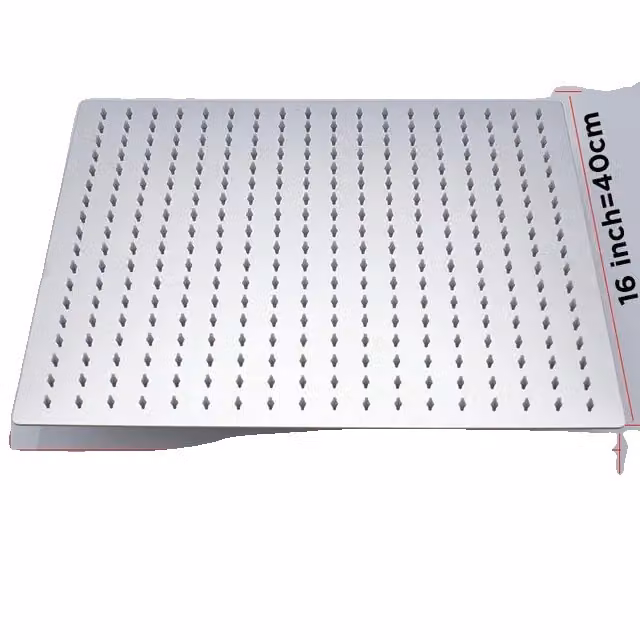 Doccia a pioggia, acciaio inox, montaggio a parete/soffitto, cromo