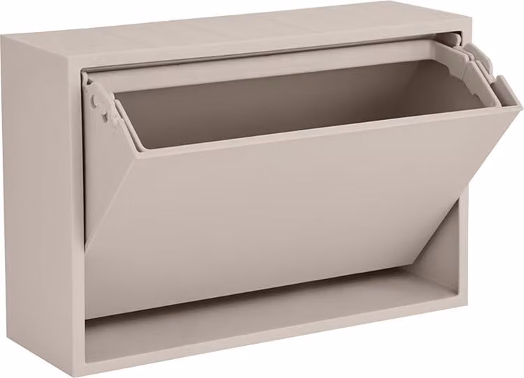 ReCollector Scatole portaoggetti L30 x P10 x A15 beige