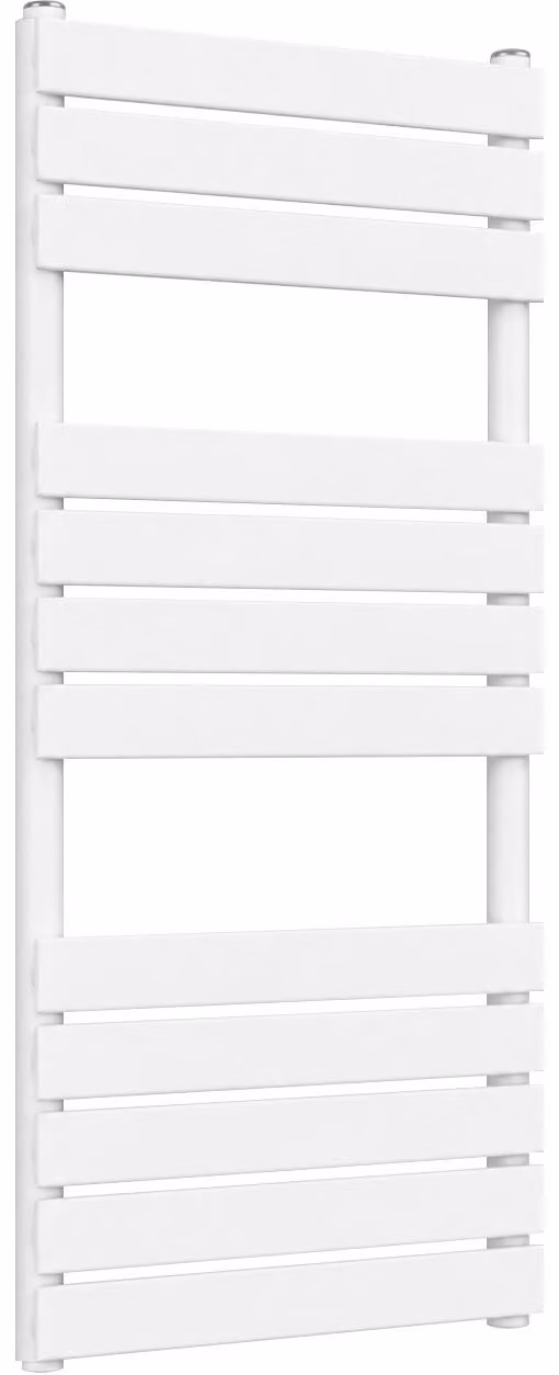 Radiatore da bagno Claude - attacco laterale - 575 W - bianco opaco - 1200x500 mm