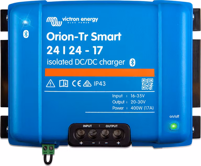 Convertitore Di Energia Victron Orion-Tr Smart 24/24-17A Caricatore Isolato C.c.-C.c