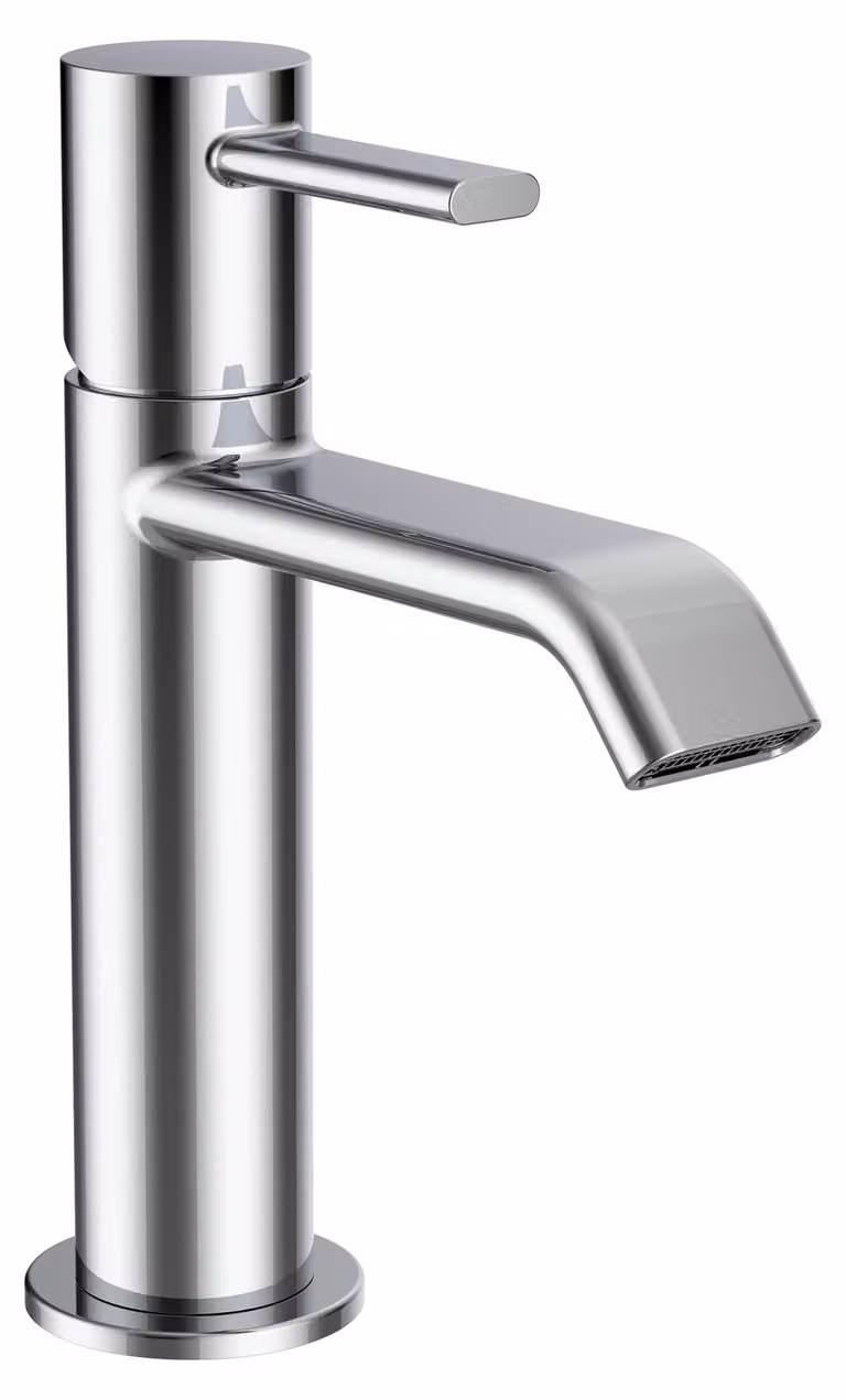 LAUFEN MEDA Mitigeur de lavabo, sans vidage, saillie 110mm, chromé, HF506604100000, HF506604100000