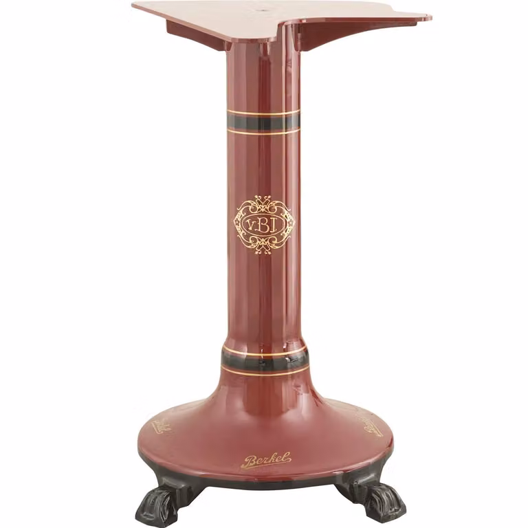 Piedistallo per B116, Rosso Berkel - Decori Oro