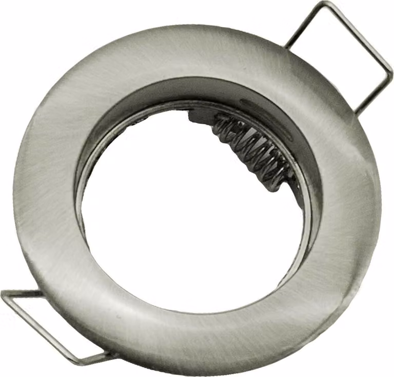 Faretto da soffitto satinato argento GU10 Mini rotondo ID-1040 Idealed