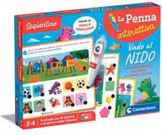 Gioco educativo Vado al Nido Clementoni per bambini dai 2 ai 4 anni multicolore