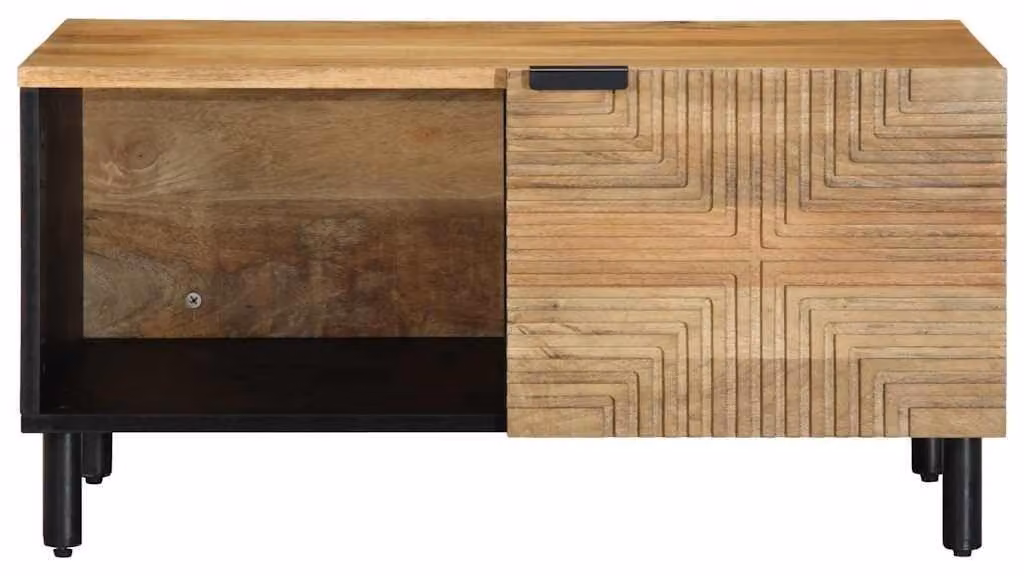 Tavolino da salotto in legno di mango massello