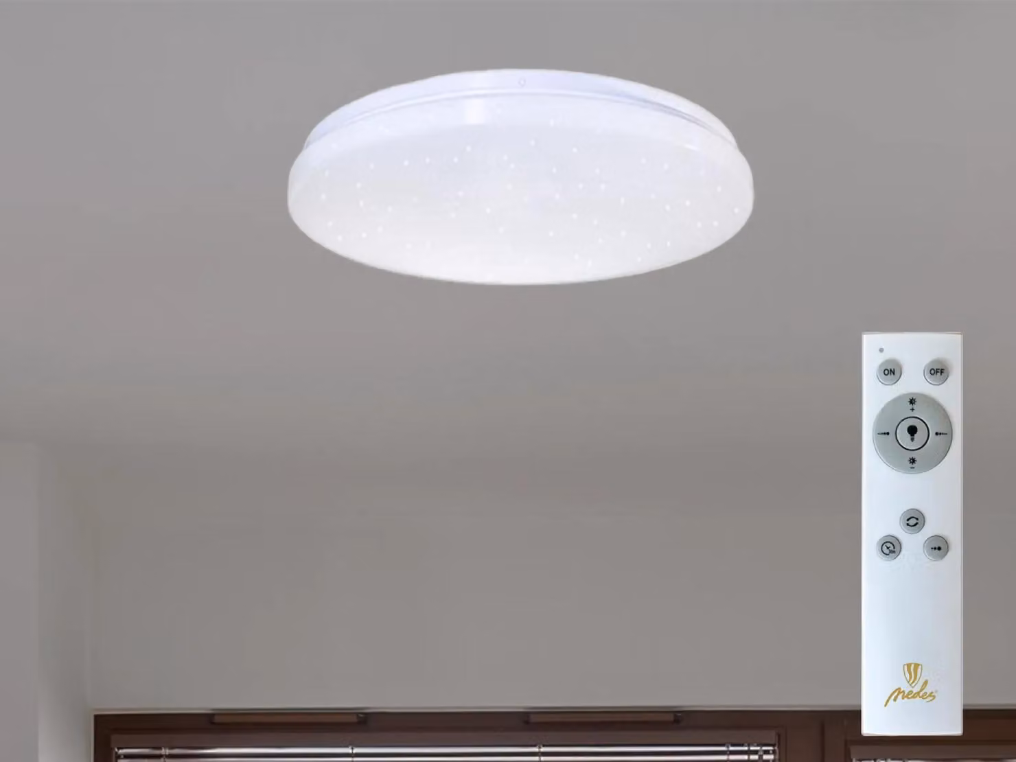 Lampada a LED da soffitto STAR + telecomando, 36W - LCL534AS