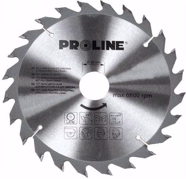 Disco da taglio per legno 200x60tx30/20/16mm in metallo duro