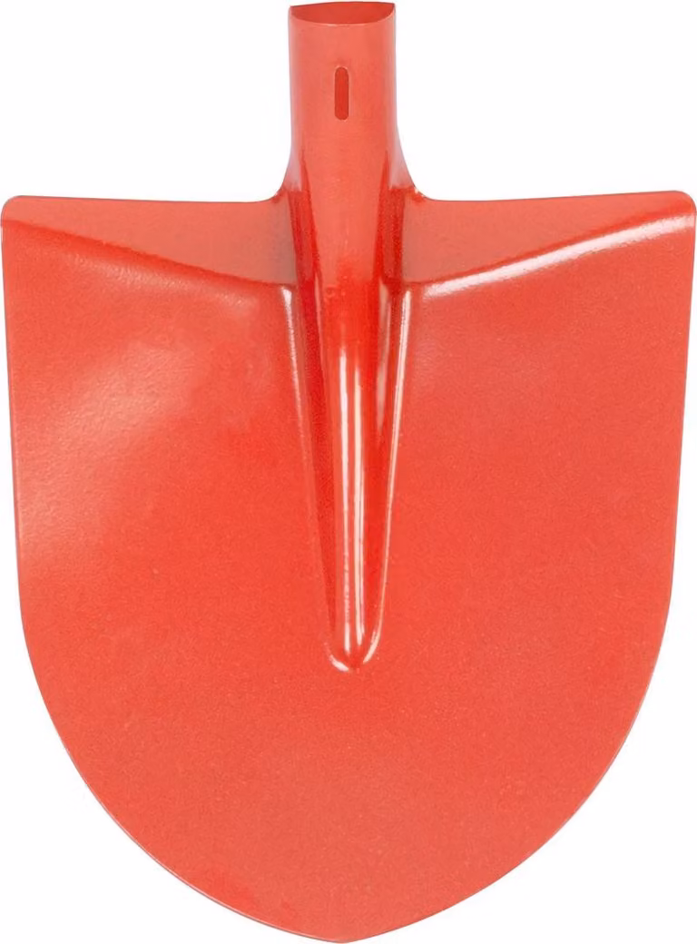 Pala S510B Francoforte, rossa, senza manico, 275x240 mm