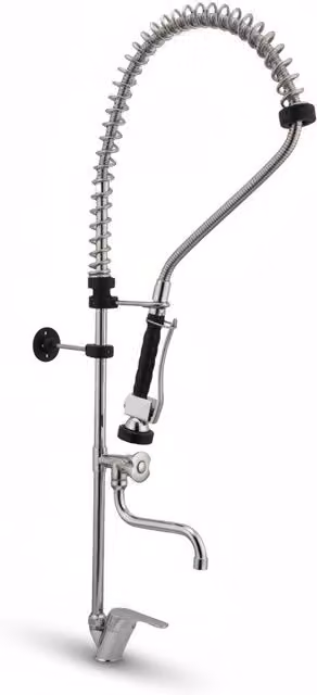 Miscelatore per cucina industriale professionale completo in ottone