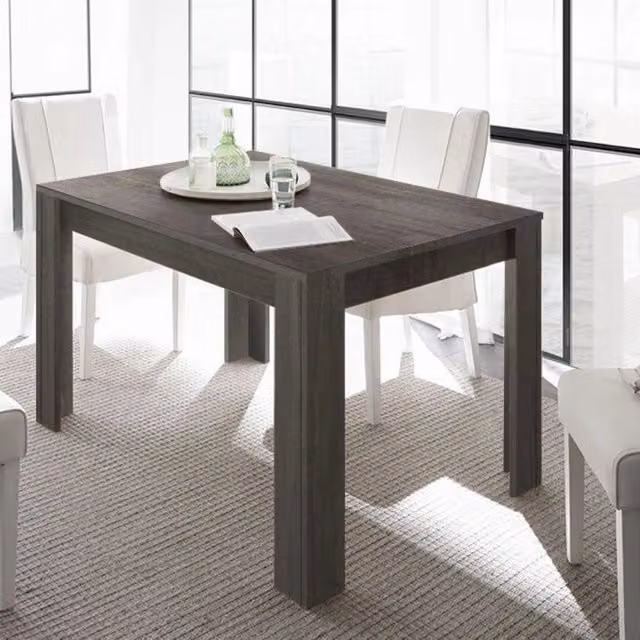 Tavolo allungabile Sabry 137x90 colore titanio