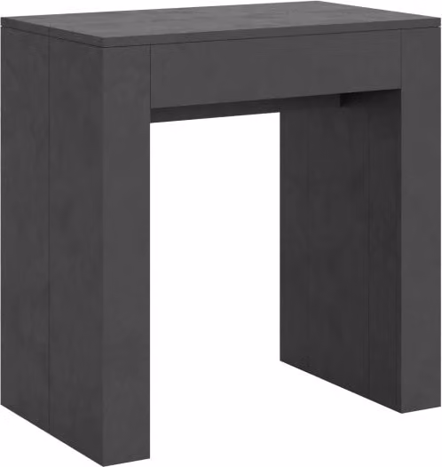 Consolle Allungabile 78-299x47x80 cm in Nobilitato Grigio