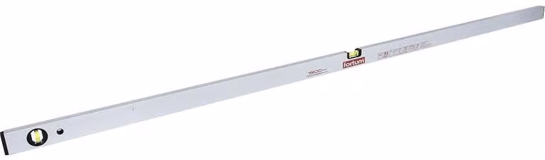 Livella in alluminio. 1800mm 2 livelle di precisione 0,5mm/1m punte in plastica