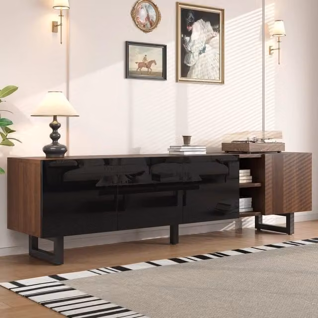 Mobile TV 4 Ante ¨C Xylo ¨C Legno Vintage 180x38x50 cm