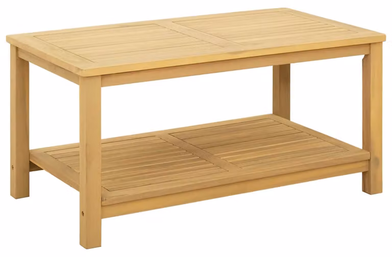 Tavolo laterale Olio Naturale 90 x 50 x 45 cm
