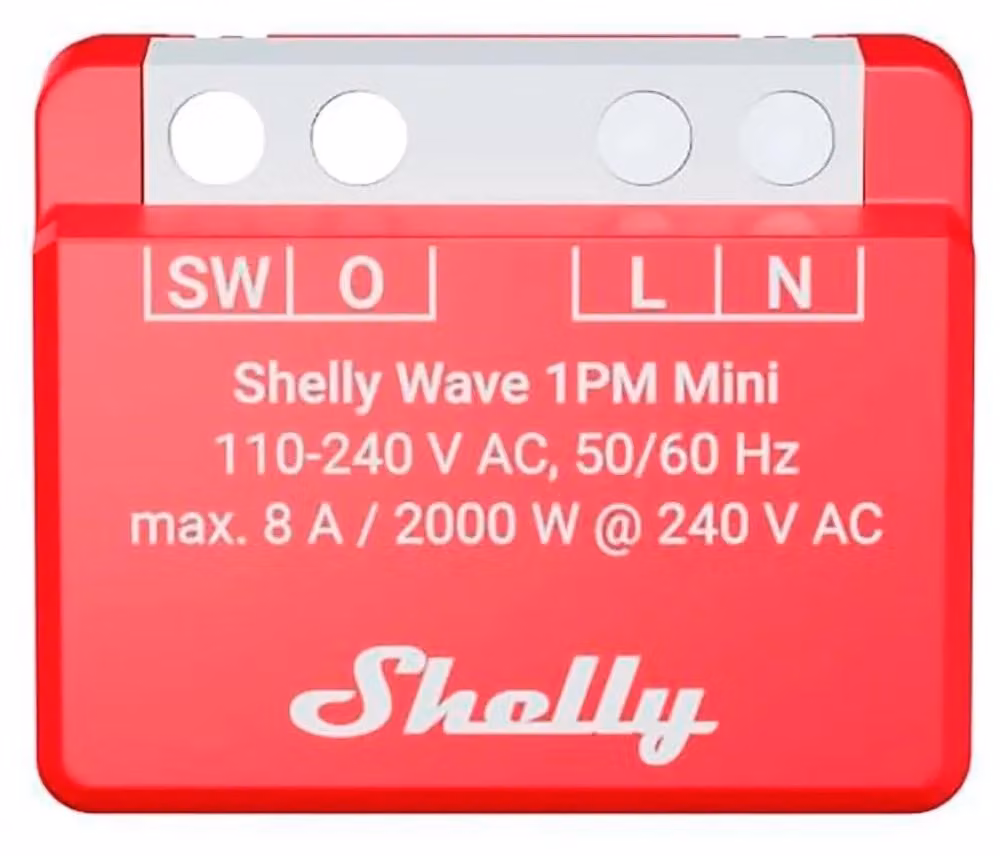 Shelly Wave 1PM Mini LR  Element wykonawczy Z-Wave