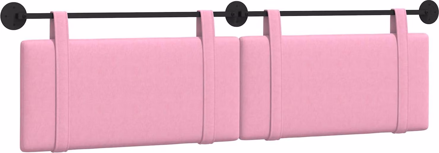 Testiera sospesa Rosa Tessuto
