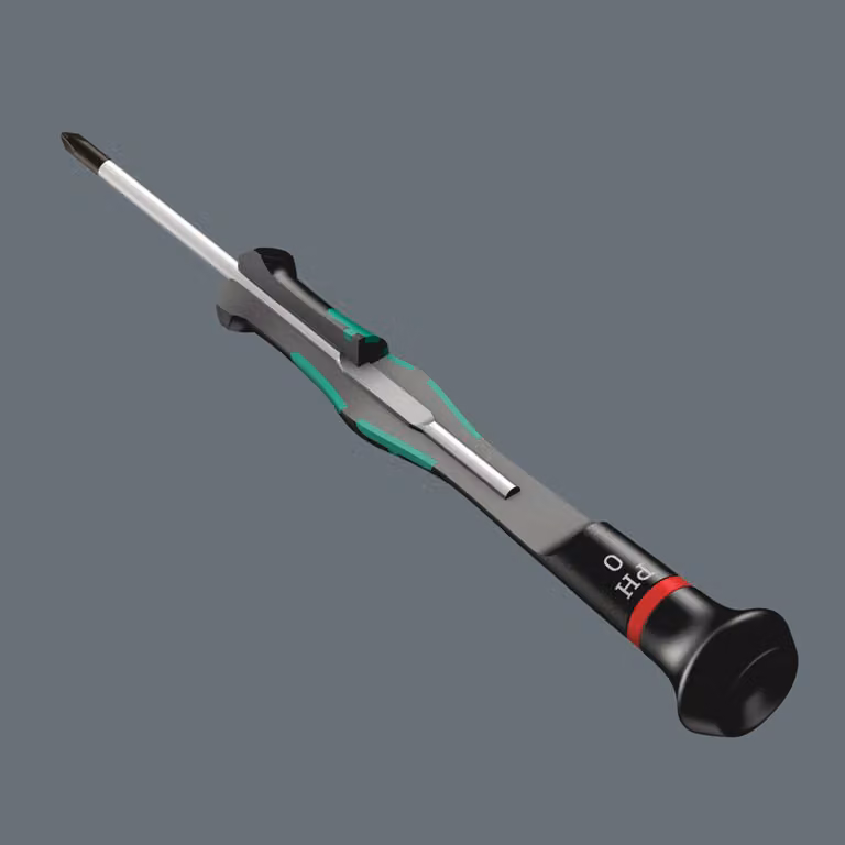 Wera 2035 Cacciavite a taglio per tecnici elettronici, 0,40 x 2,5 x 80 mm