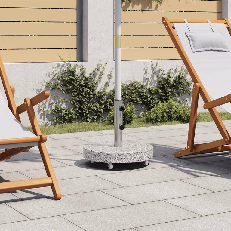 Maison Exclusive - Portaombrelli in granito, 30 kg, forma circolare, colore grigio