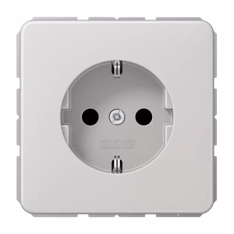 Jung CD1520BFLG Presa SCHUKO® 16 A 250 V ~ grigio chiaro
