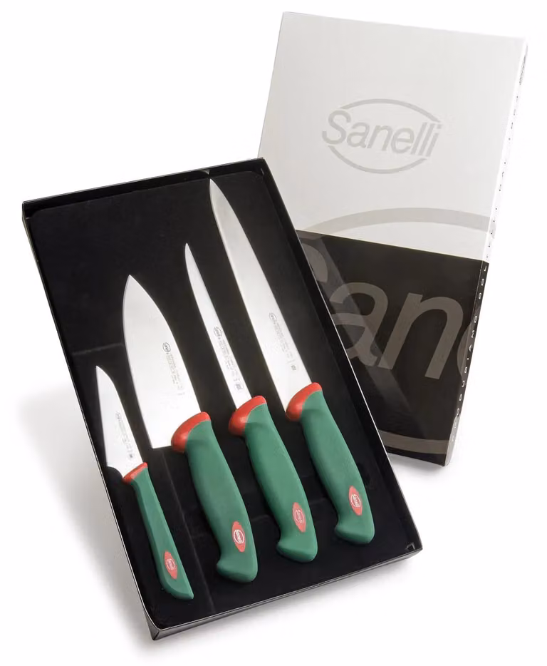 Set coltelli da sushi 4 pezzi linea Premana Professional di Sanelli