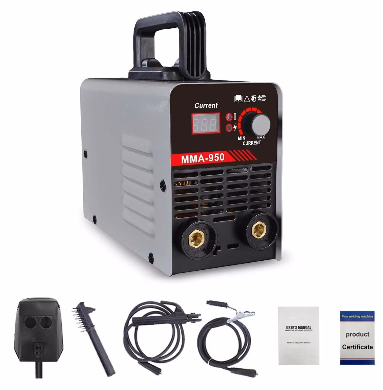 Saldatrice MMA, design portatile, caratteristiche di sicurezza avanzate, modello MMA-950