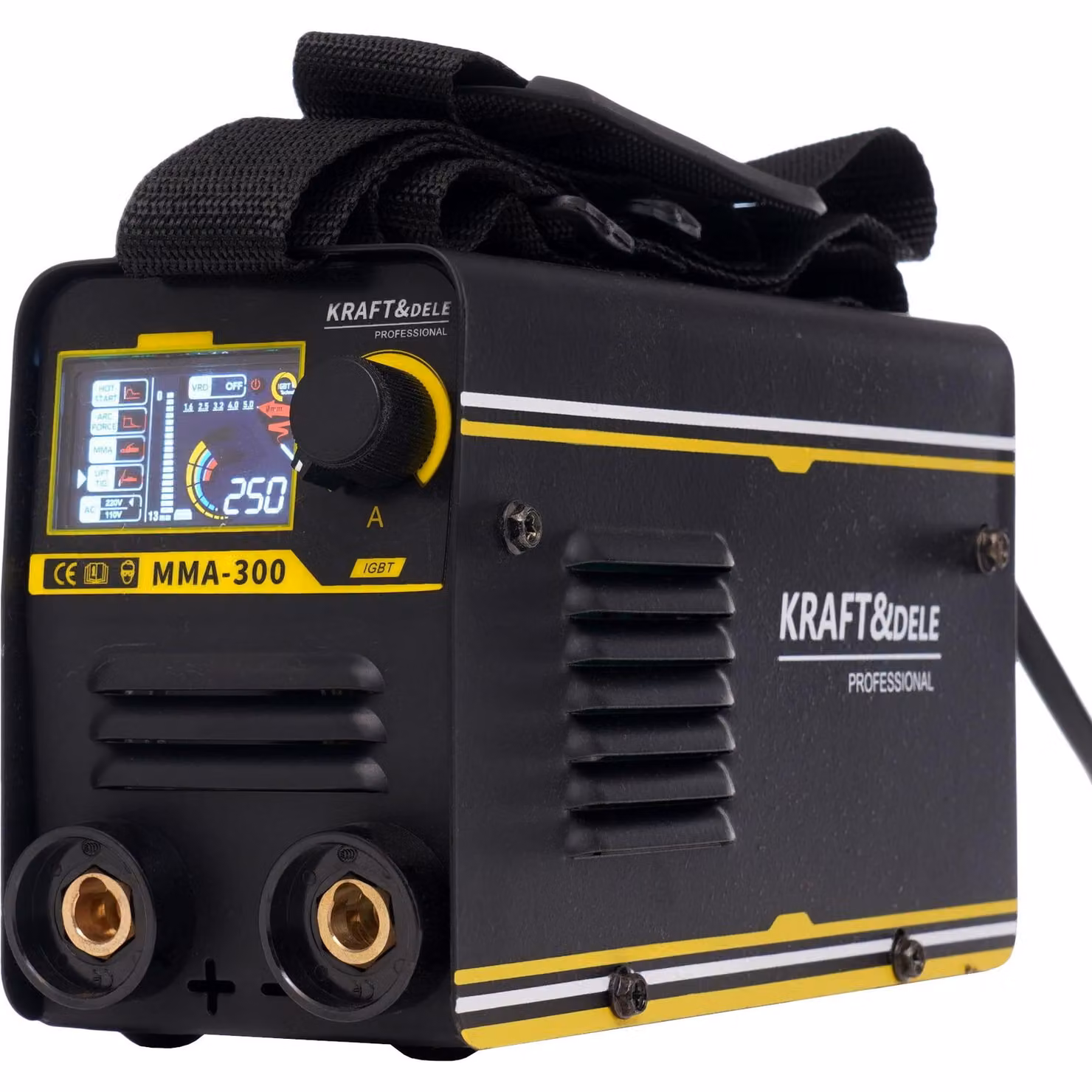 Kraft&Dele Inverter Saldatore MMA IGBT LCD 300A KD1868