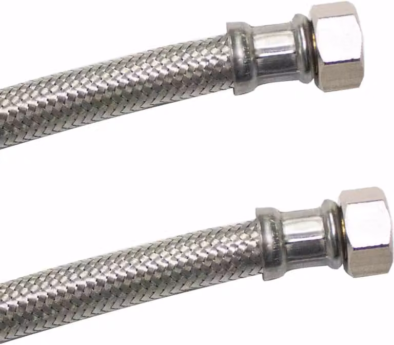 Tubo Flessibile in Acciaio Inox, 1/2 Pollice, 2000mm, per Acqua Potabile